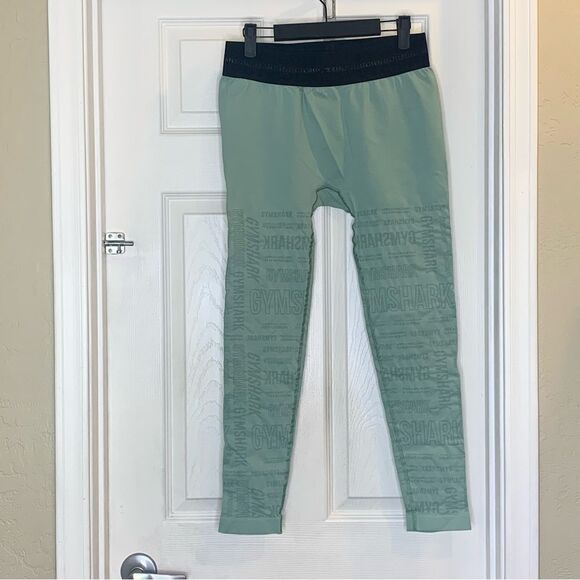 Gymshark Pants - Gymshark Vision Leggings Seafoam Green Size XL